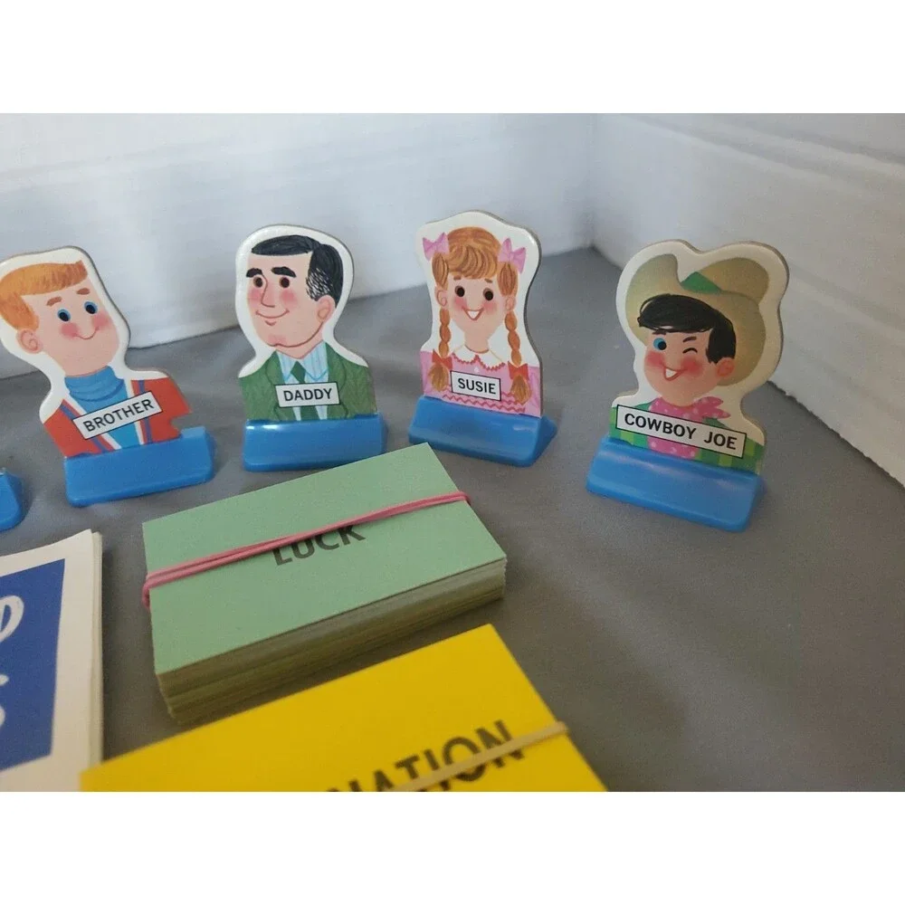 Vtg Milton Bradley GO TO THE HEAD OF THE CLASS Replacement Pieces Rules & Cards